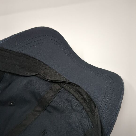 Universal Thread Slideback Hat Black One Size Adjustable Solid Blank - Picture 7 of 8